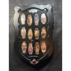 The Franklin Mint 12  Days of  Desire by Julie and Boris  Knife Collection